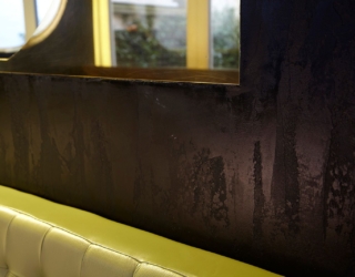 Black polished plaster | Totos