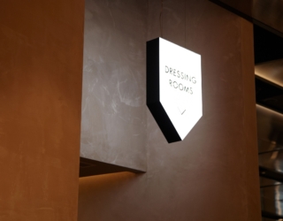 Harvey Nichols Varied polished plaster