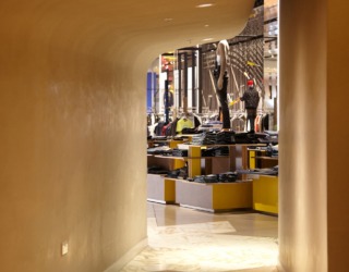 Harvey Nichols Varied polished plaster