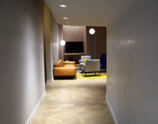 Harvey Nichols Varied polished plaster