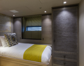 Polished plaster finish Private Yacht