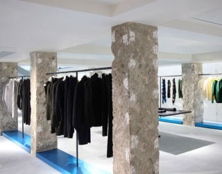 ssey Miyake, London Polished Plaster
