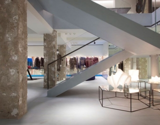 ssey Miyake, London Polished Plaster